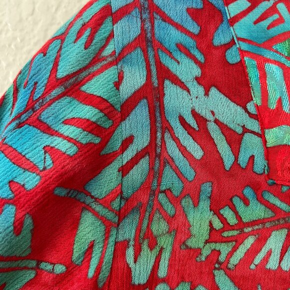 Mission Canyon One Size Pixie Hem Tunic Top In Indian Summer Art‎ to Wear Artsy - Picture 9 of 13